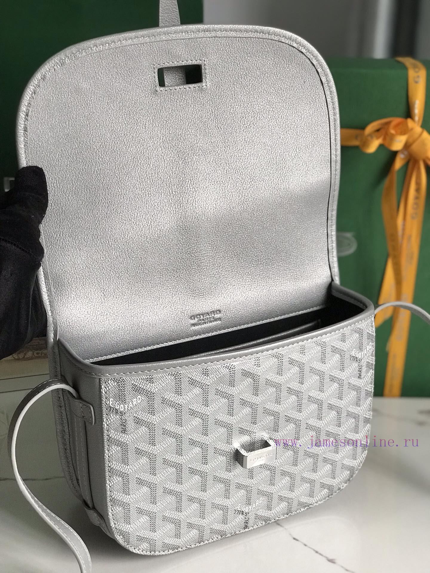 🤩 Goyard Belv é d è re II Sliver Space SilverThe classic quality of the Belv é d è re bag i q1mu45hi - Image 6
