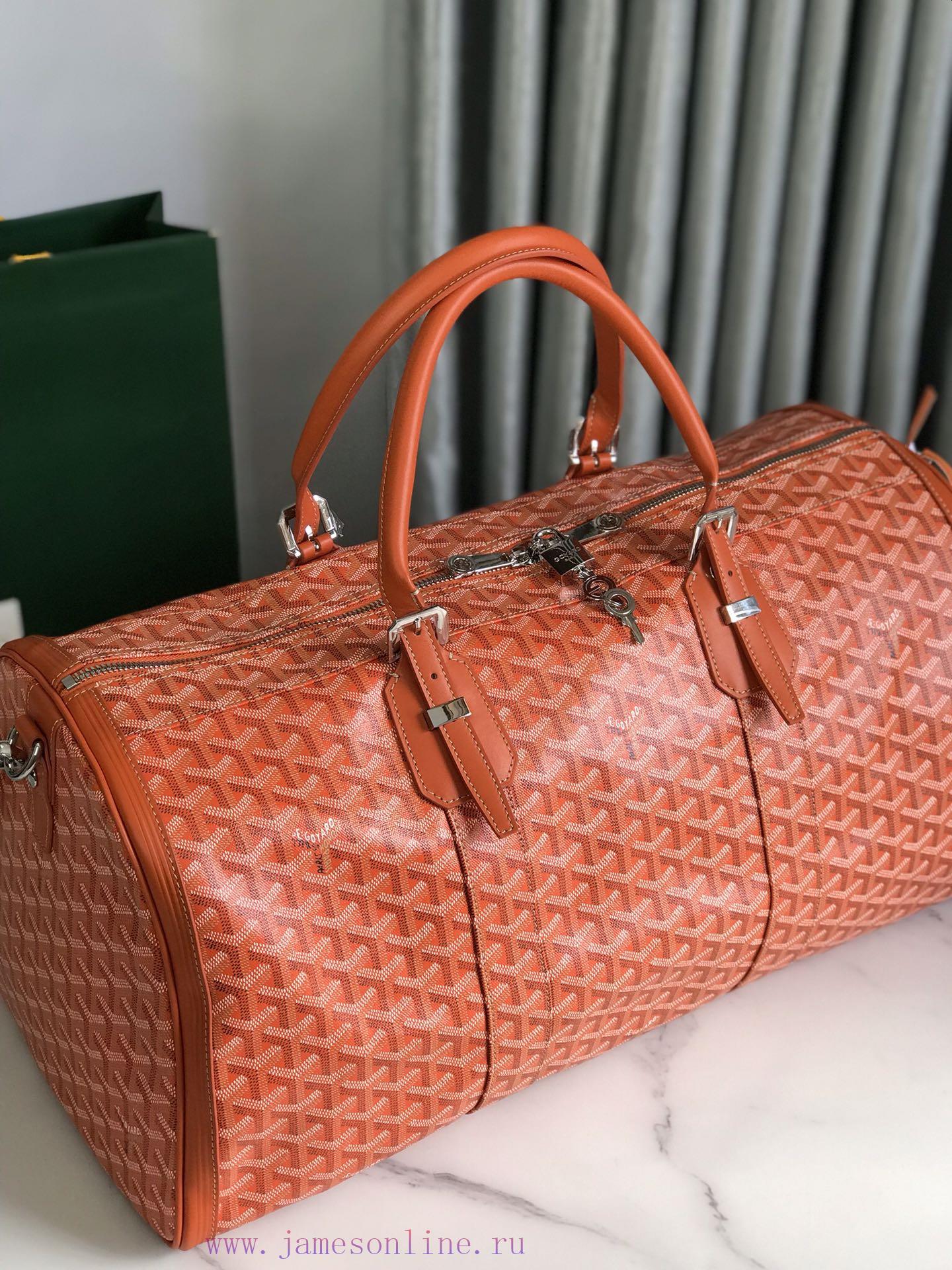 Goyard Croisiere 50 Handheld Travel Bag Sports Bag, the same large capacity travel fashion i 4cypuozr - Image 7