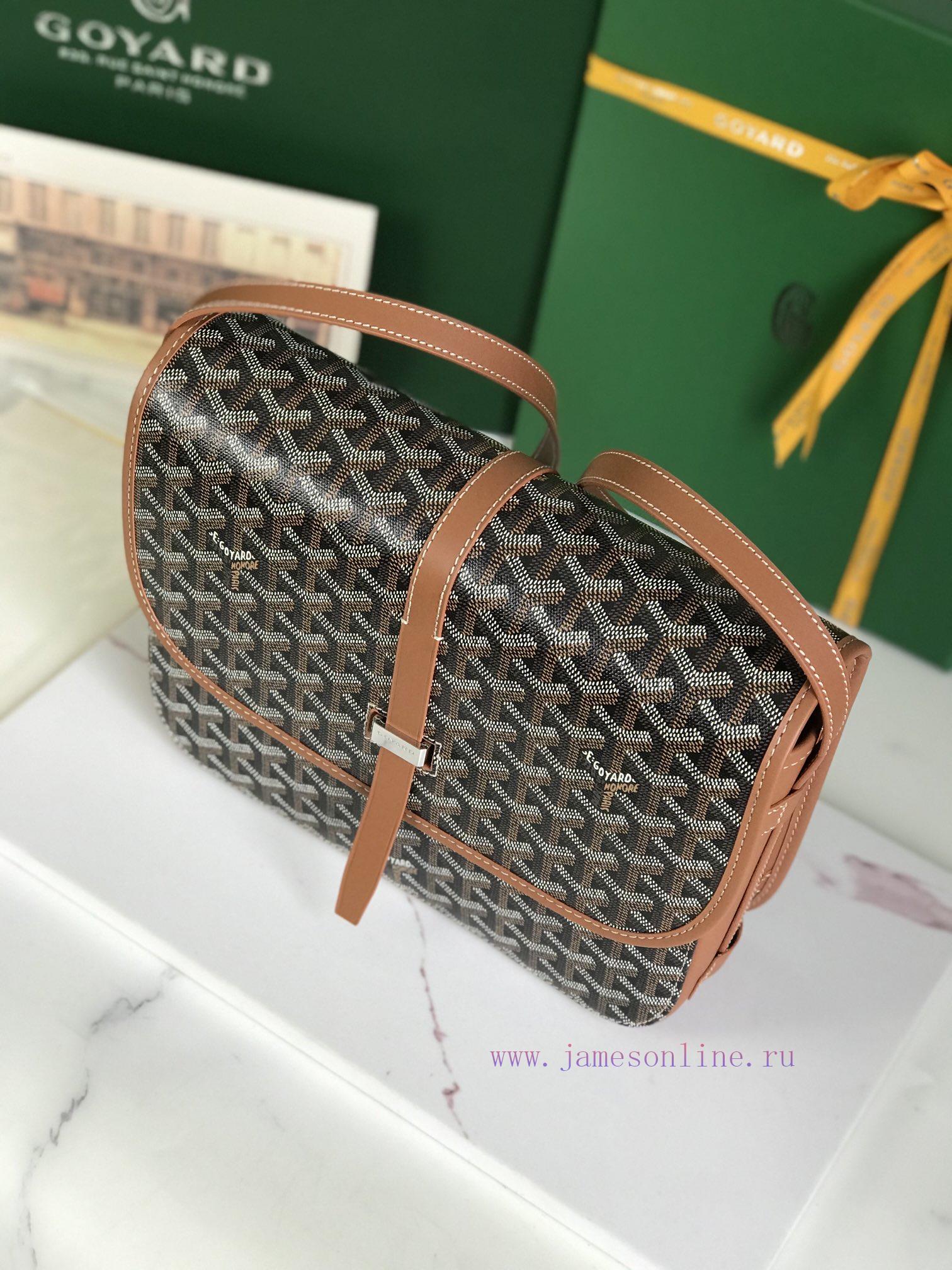 Goyard's newly launched Goyard Belv é d è reThe classic quality of the Belv é d è re bag is ki1dm66c - Image 4