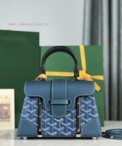 Comes with original boxPearl Blue New EditionThe Goyard Sa ï gon bag was introduced in the 1 2ukab09x