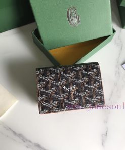 Goyard card holder Cardcase is a must-have item for daily matchingG0YARD was founded in 1853 4msnzam1