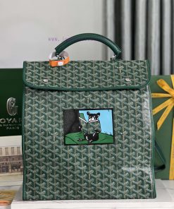 Goyard Saint Leger Folding Backpack Limited Edition French StyleThe Saint Leger bag follows hsjveh6j