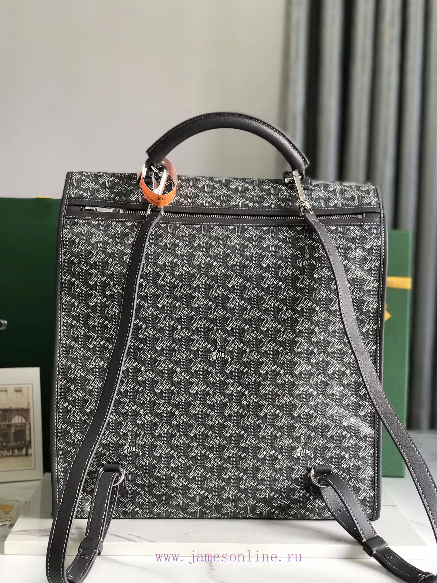 Goyard Saint Leger Folding BackpackThe Saint Leger bag follows Goyard's consistent modular d nptxbipn - Image 4