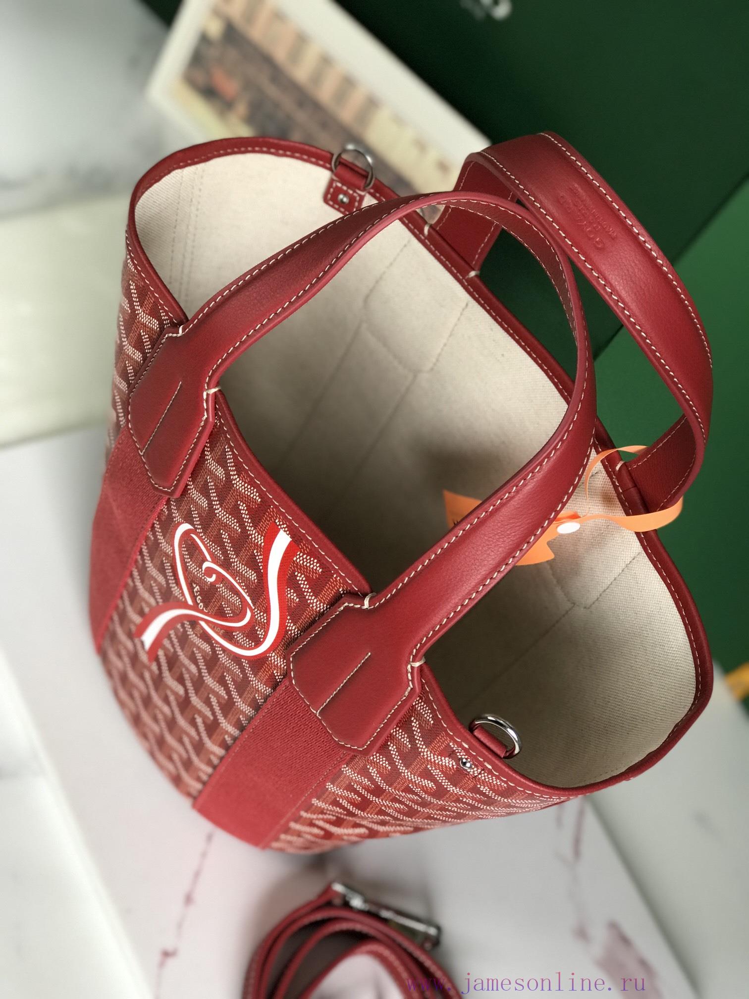 BELHARRA small bag is the perfect companion for vacationing under the sun. Its iconic bucket urua369t - Image 6
