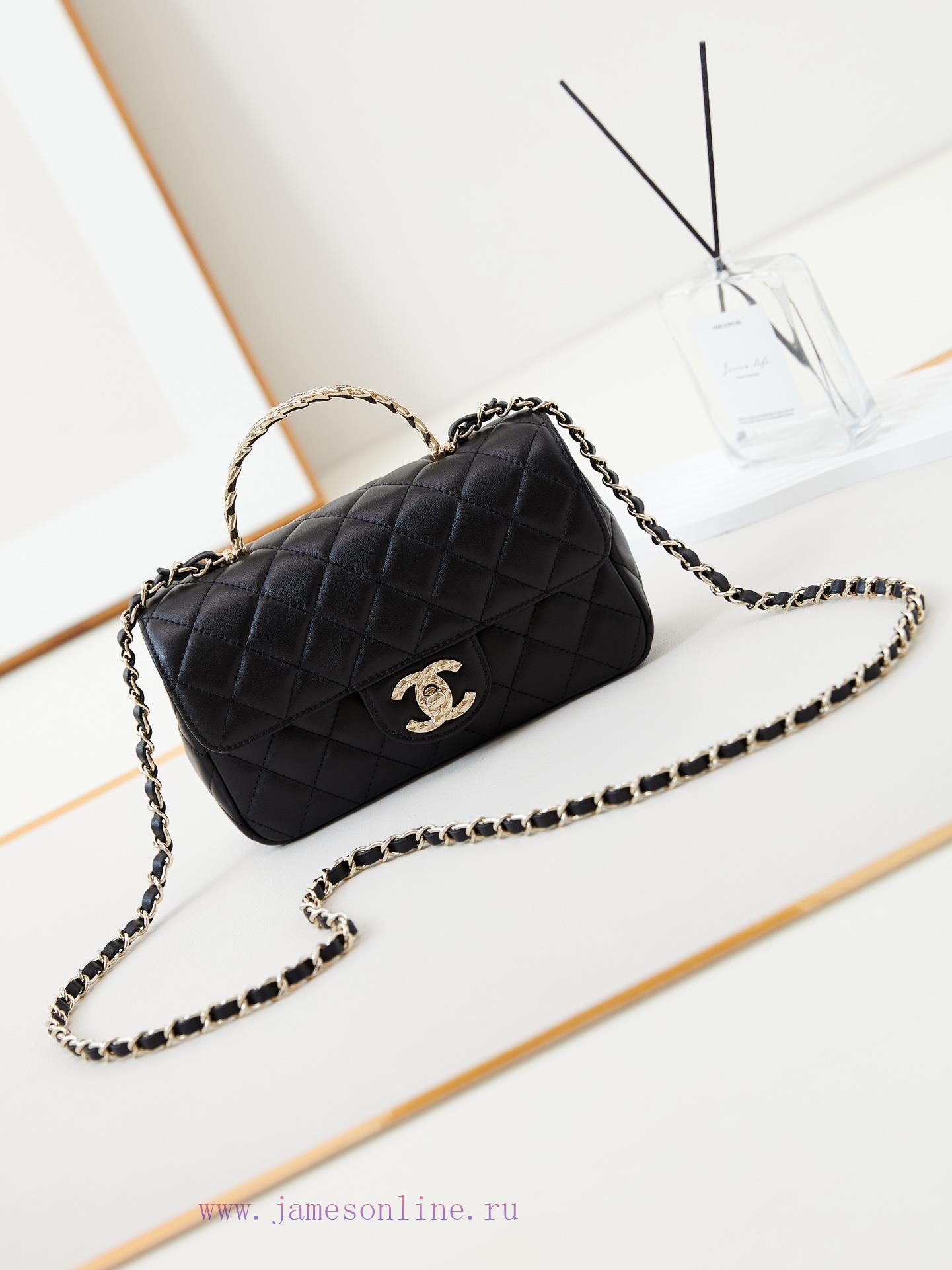 Chanel Bag The appearance of the 24A CF mini is truly stunningThe gentle texture and elegant 5pryv7hw