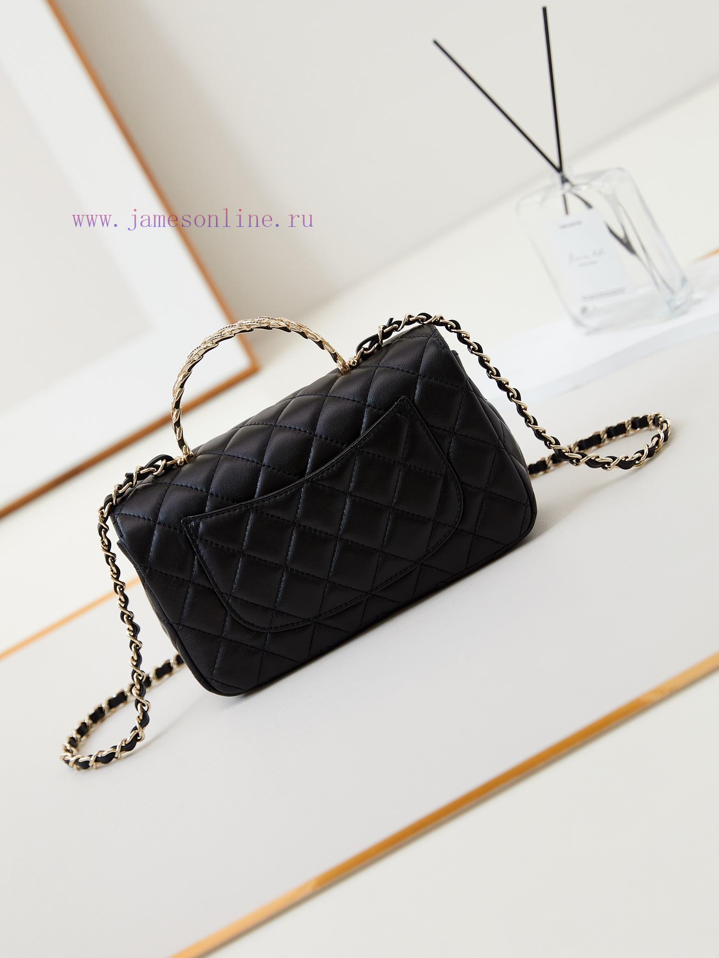 Chanel Bag The appearance of the 24A CF mini is truly stunningThe gentle texture and elegant 5pryv7hw - Image 6
