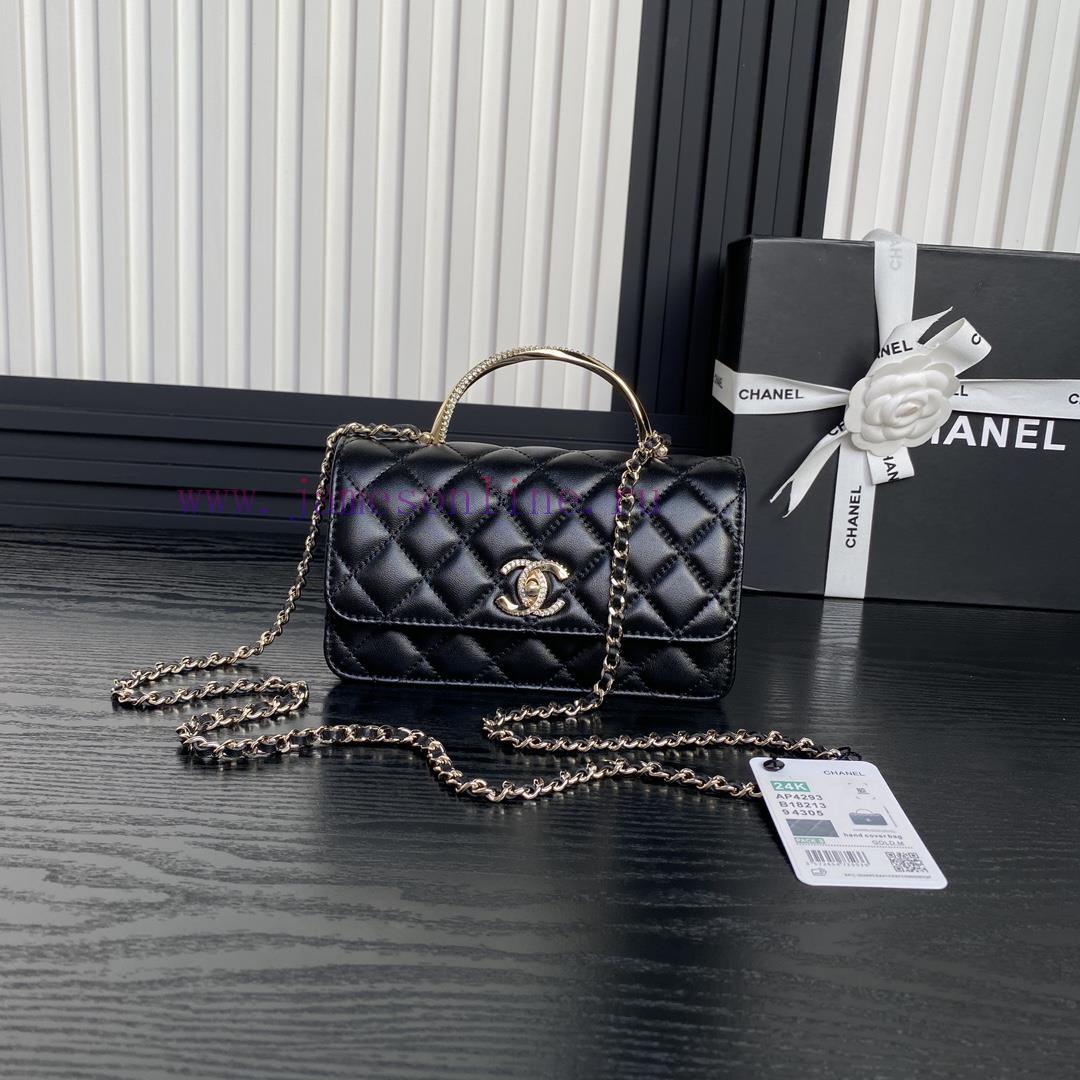 Chanel Bag The Chanel 24k rhinestone handle organ bag A4293 is really beautiful. I fell in l 2ee7qel0