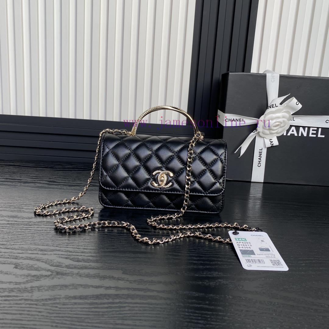 Chanel Bag The Chanel 24k rhinestone handle organ bag A4293 is really beautiful. I fell in l 2ee7qel0 - Image 2