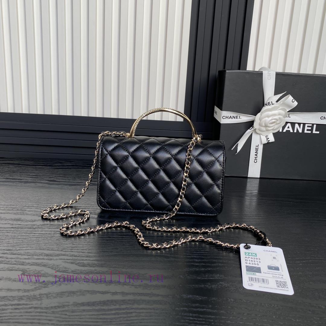 Chanel Bag The Chanel 24k rhinestone handle organ bag A4293 is really beautiful. I fell in l 2ee7qel0 - Image 3