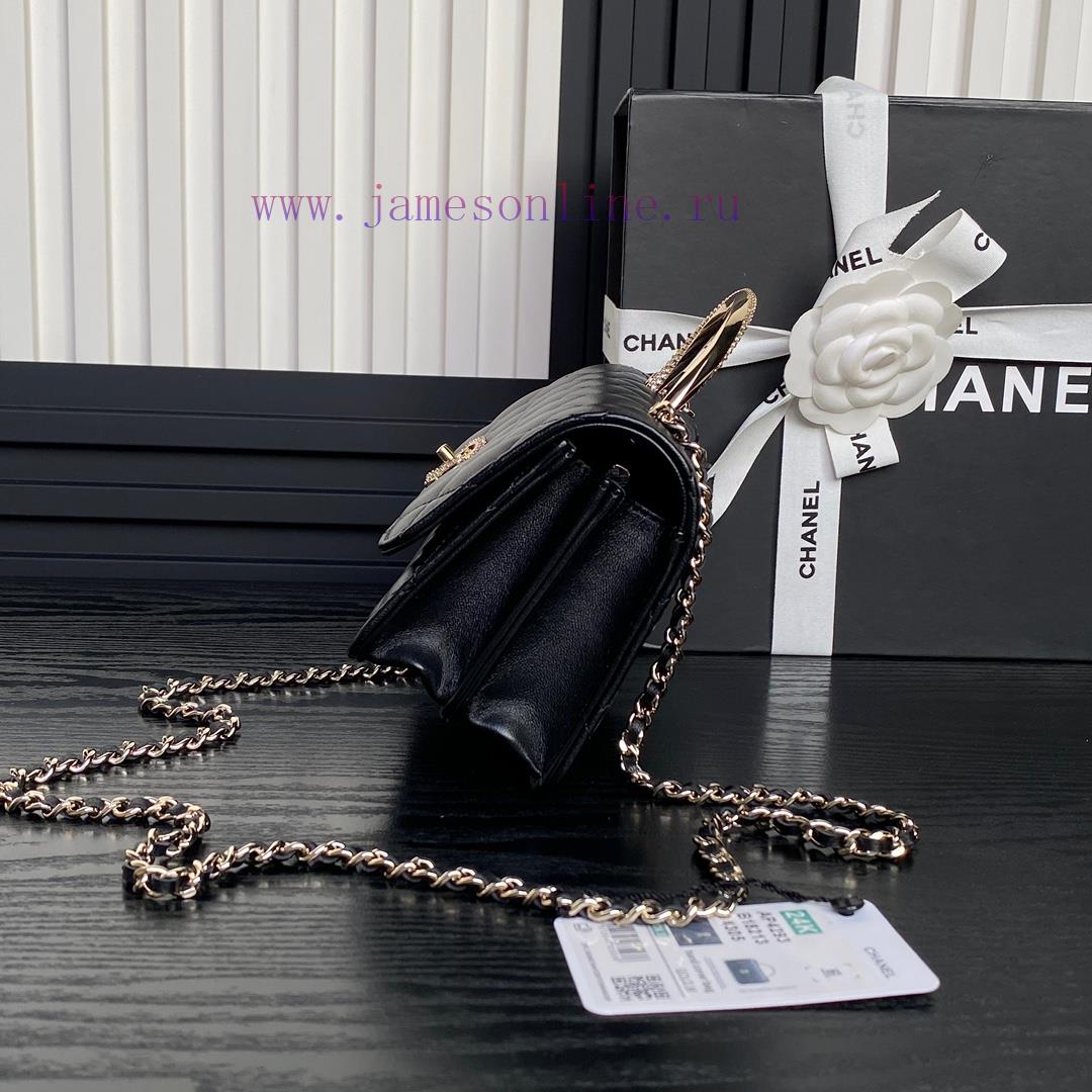 Chanel Bag The Chanel 24k rhinestone handle organ bag A4293 is really beautiful. I fell in l 2ee7qel0 - Image 7