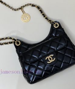 Chanel Bag 𝟮𝟯𝗣 Oil wax skin 𝗛𝗼𝗯𝗼The ceiling of the shoulder bag with the highest attention t c5e9seh0