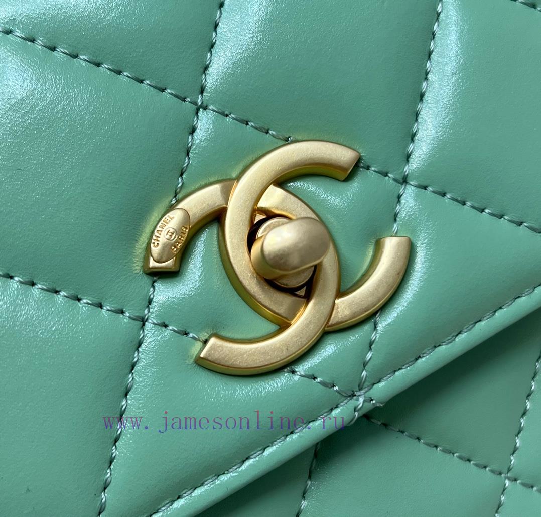 Chanel Bag 𝟮𝟯𝗣 The handle bag is made of cowhide series, with a bright luster, classic desig yw3t3r16 - Image 8