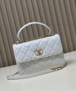 Chanel Bag 𝟮𝟯𝐒𝐓𝐫𝐞𝐧𝐝𝐲 Classic Edition 𝑇𝑟𝑒𝑛𝑑𝑦𝐶𝐶Imported lambskinThe overall feel of the bag is r7x4bllp
