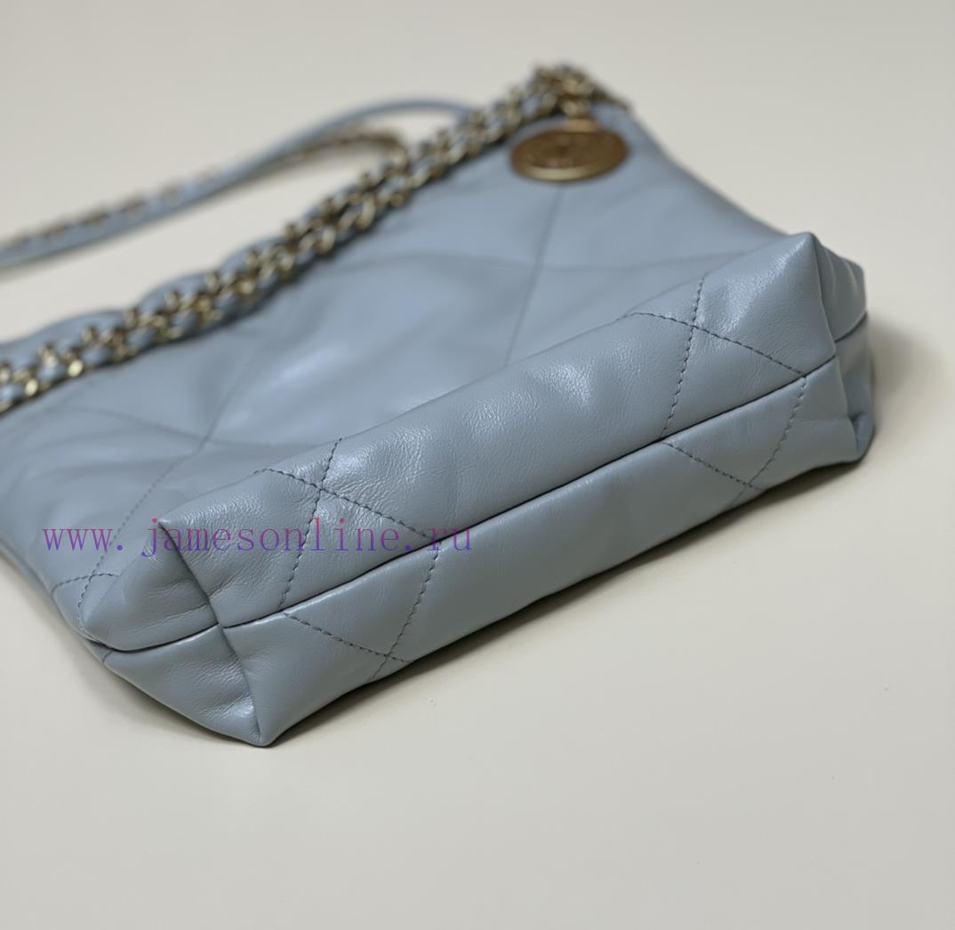 Chanel Bag 𝟮𝟯𝗦𝟮𝟮𝗯𝗮𝗴𝗠𝗶𝗻𝗶 Haze Blue/GoldThousands of eagerly anticipated shoes are here, a red 78ssa8i5 - Image 5
