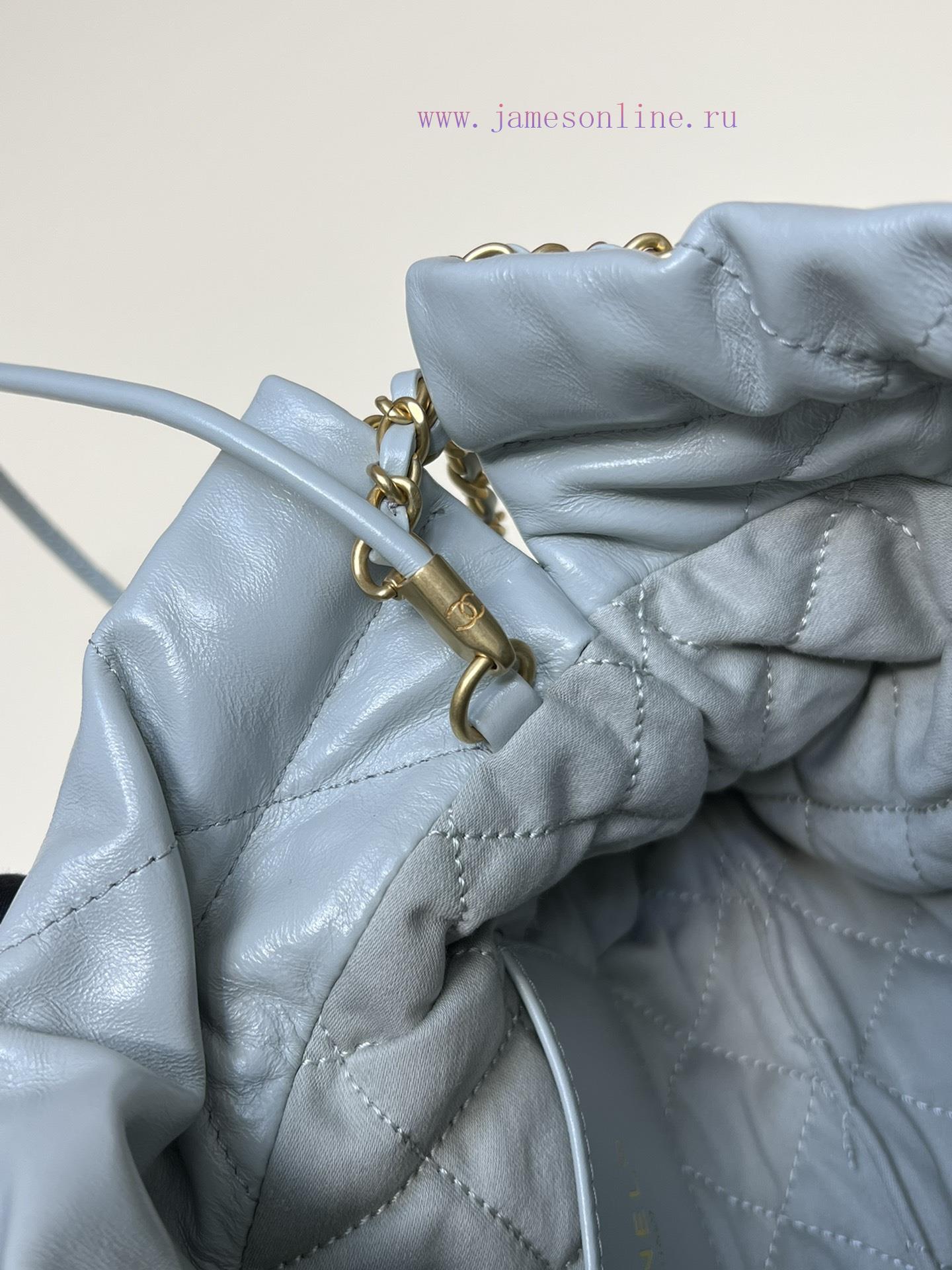 Chanel Bag 𝟮𝟯𝗦𝟮𝟮𝗯𝗮𝗴𝗠𝗶𝗻𝗶 Haze Blue/GoldThousands of eagerly anticipated shoes are here, a red 78ssa8i5 - Image 9