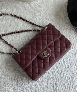 Chanel Bag 𝗖𝗛𝗔𝗡𝗘𝗟𝘾𝙁 Series Caviar Ball Pattern Quality with Sheepskin Inner𝙎𝙞𝙯𝙚 𝟮𝟯𝗰𝗺Model 𝟭𝟭 rxq4ucal