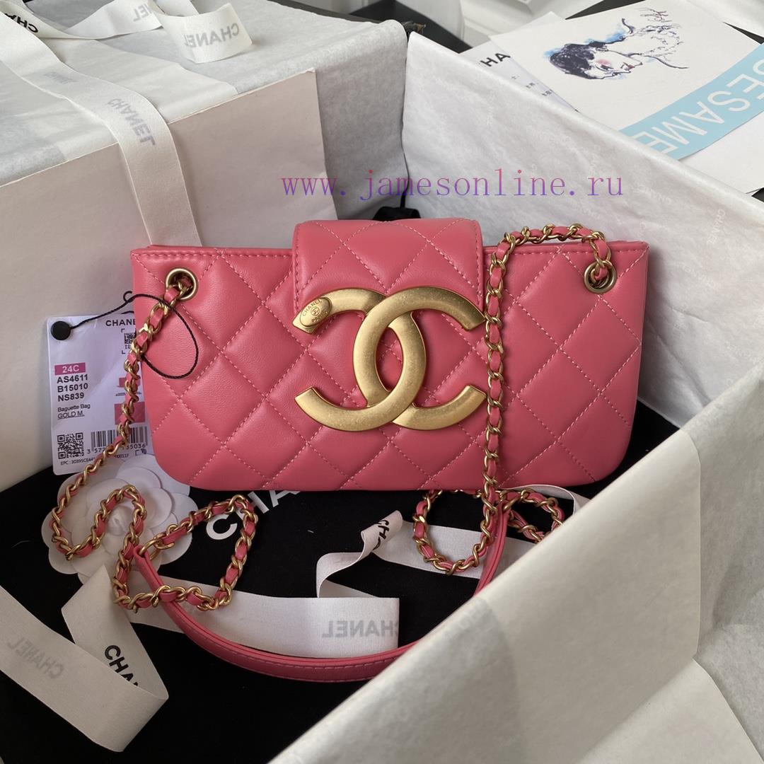 Chanel Bag Chanel 24C Early Spring Vacation Collection AS4611 Retro Metal Large Logo with a 31mo58mv - Image 2