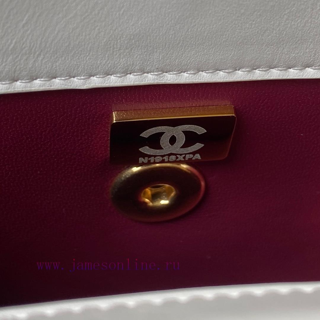 Chanel Bag Chanel 23B new handle AS4306 leather chain and diamond patterned mandarin duck bu 3xyq46p3 - Image 10