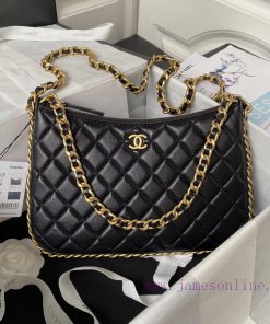 Chanel Bag Chanel Hippie Bag | 23B New AS4287New design hobo~The edging is inlaid with exqui h5dz1foj