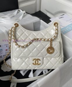Chanel Bag Medium Chanel ️ 23B ️ AS4322 Oil Wax Leather Hobo Sitting Stable Shoulder Bag is yhmjgvl4
