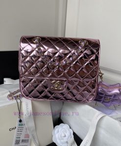 Chanel Bag Chanel 24C Pentagram Shoulder AS4649 Shines Enchantingly and Cannot Move Eyes. Wh 7urhl68h