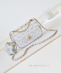 Chanel Bag 24C pentagram CF shines with charm and cannot be moved. Which bag is the C-positi 99dljxer