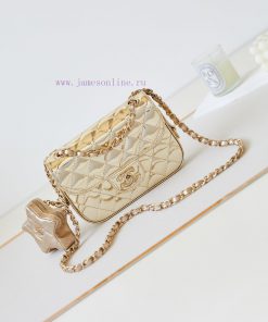 Chanel Bag 24C pentagram CF shines with charm and cannot be moved. Which bag is the C-positi xgqcf63e