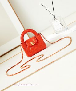 Chanel Bag 23K Kelly Handle Bag MiniFashion is a cycle, and the popular vintage Kelly has be hchs5a5o