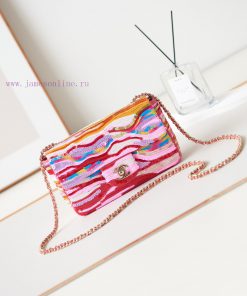 Chanel Bag 24c's favorite glitter CF rainbow gradient CoCo glitter CF glitter I really likeM jn5h68h1