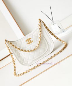 Chanel Bag 24S armpit bag made of cowhideTwo chains, two ways of backingVery casual, fashion 2kldi4i4