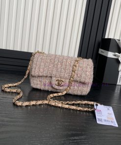 Chanel Bag Chanel 24B autumn and winter new product wool sequin A69900 twill soft wool sheep uid3v8hh