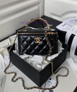 Chanel Bag Chanel 24p woc pearl handle A3804 embossed double C ️ logo with high aesthetic va 9t1et1pw
