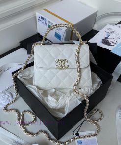 Chanel Bag Chanel 23p Black Horse Kelly Long Handle Bag🤍 Model A3237 🦢Material: Litchi cowhi bnlbuqbd