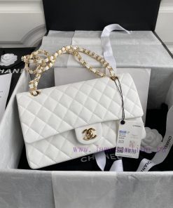 Chanel Bag   ↘️ The high-end French custom-made Chanel Classic Flap Bag A01112 caviar embodi np3i9szg