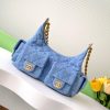 Chanel Bag The 25C popular denim fabric bag is surprisingly lightweight and beautiful, with wo0azwlu
