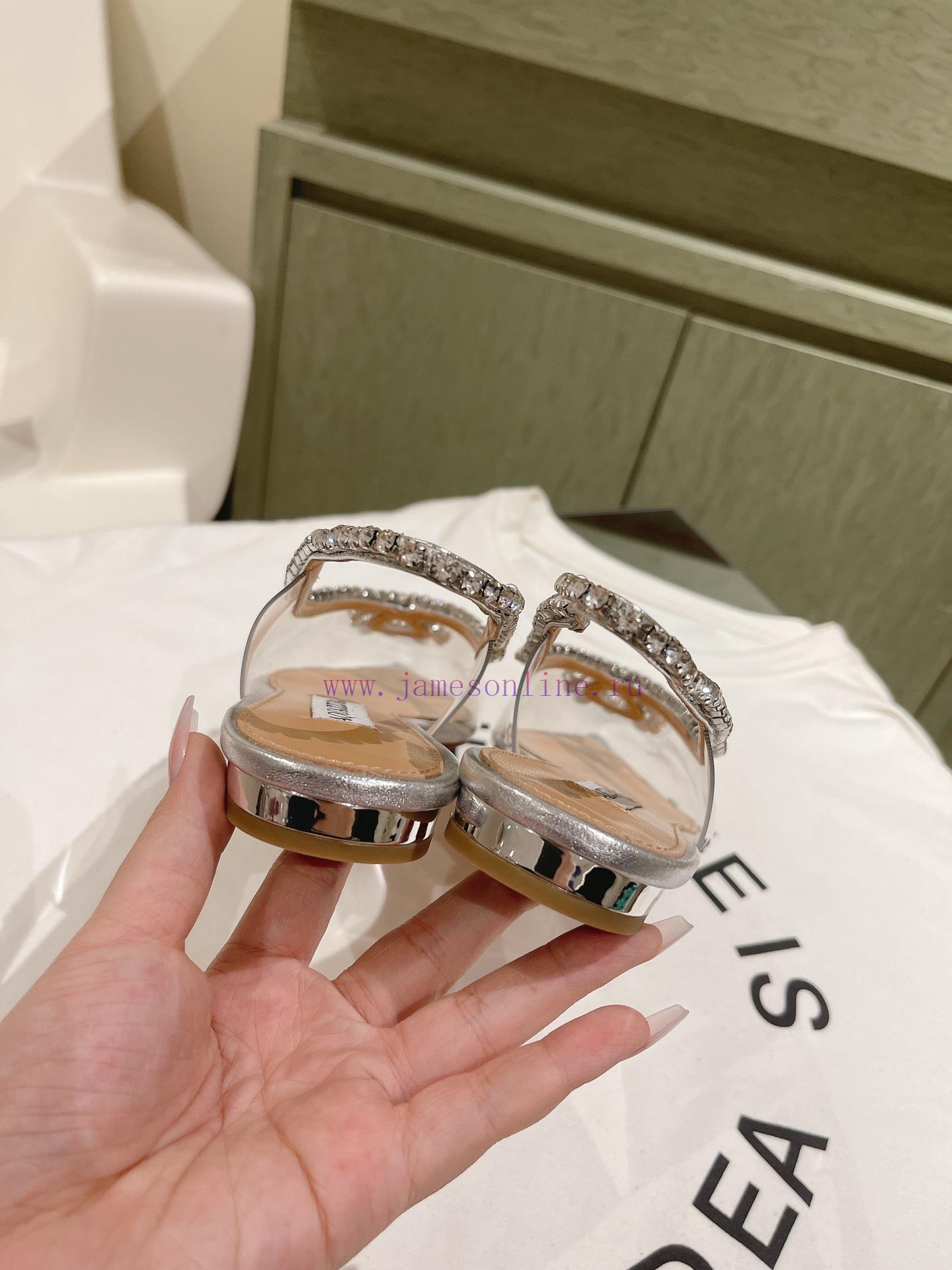 | ²⁰²4 𝐬𝐬 🤍🤎AQUAZZUR * Pineapple early spring new fairy fashion shoes series, a large numb3vidk21u - Image 7