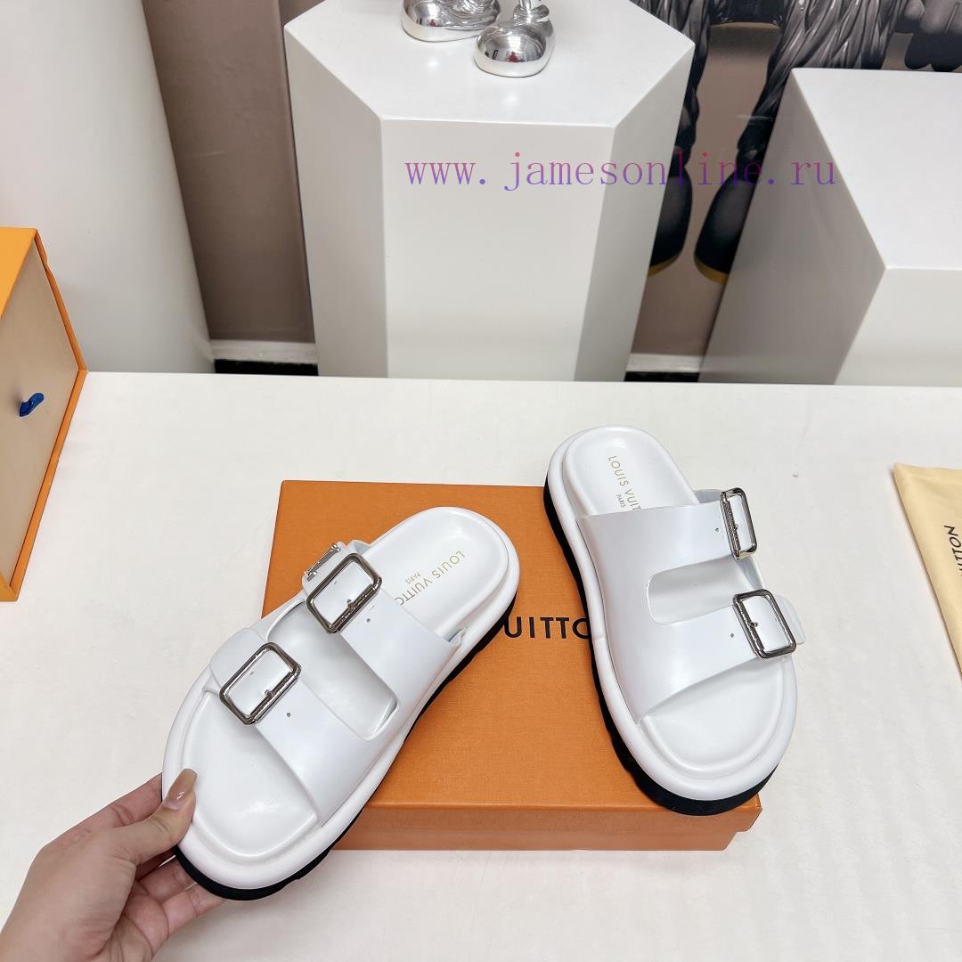 Top tierL * V Donkey 2024vs Summer Latest Wang Fried Sandals SeriesCouple belt buckle cooler2o9aqaaj - Image 5