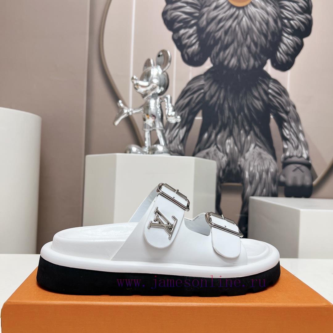 Top tierL * V Donkey 2024vs Summer Latest Wang Fried Sandals SeriesCouple belt buckle cooler2o9aqaaj - Image 6