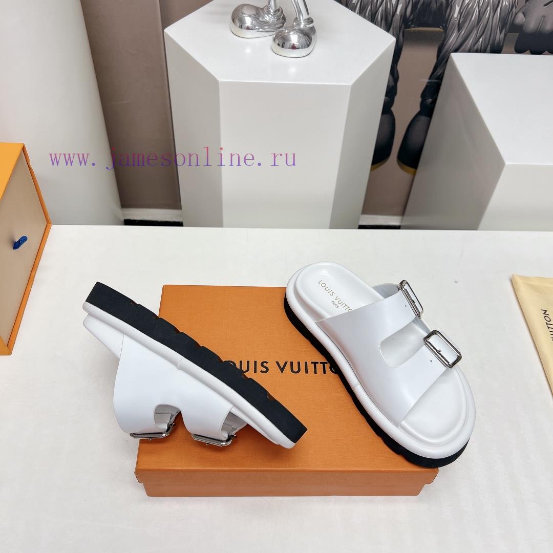 Top tierL * V Donkey 2024vs Summer Latest Wang Fried Sandals SeriesCouple belt buckle cooler2o9aqaaj - Image 9