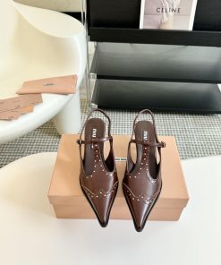 Miumiu 24 new shallow back empty sandalsComfortable and not monotonous, the material is softbcmjloqr