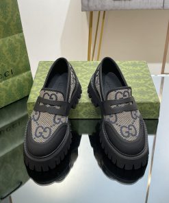 23 Gucci Thick soled GG Couple Shoes Academy Style Retro Casual Shoes Original Custom 11 Remq9iv0eg0