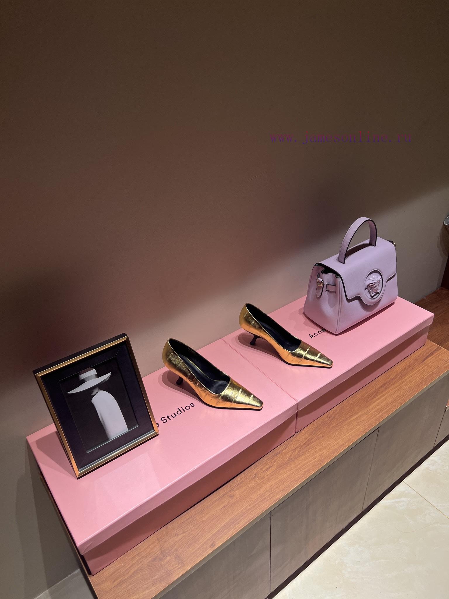 The mostThe row autumn and winter new high-heeled square headed cat heel high-heeled single wxfgu3ic - Image 2
