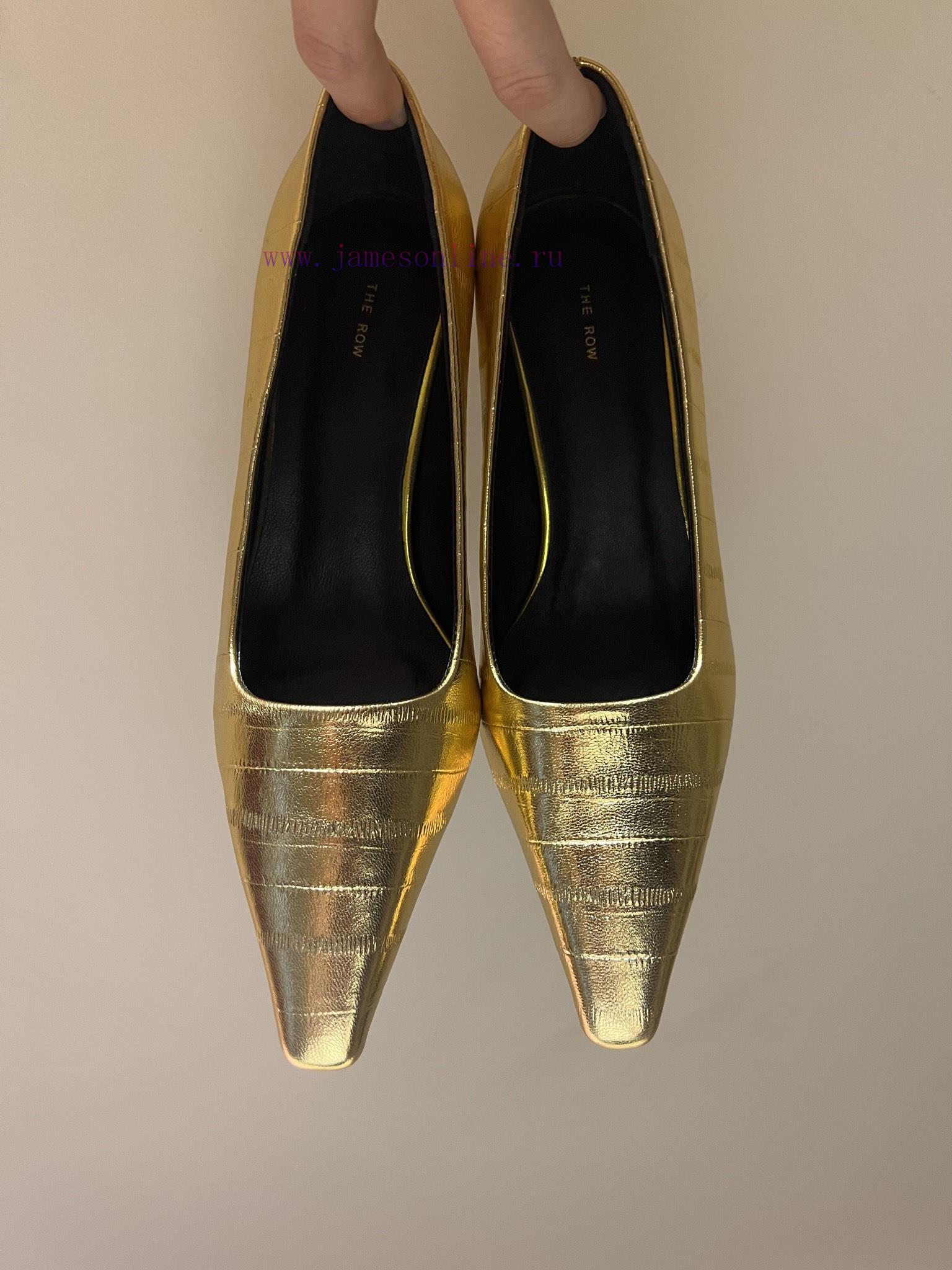 The mostThe row autumn and winter new high-heeled square headed cat heel high-heeled single wxfgu3ic - Image 10