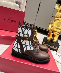 Valentino 2023 Autumn/Winter New Women's Boots Top of the line Comfortable and Versatile, Hidaduoowo