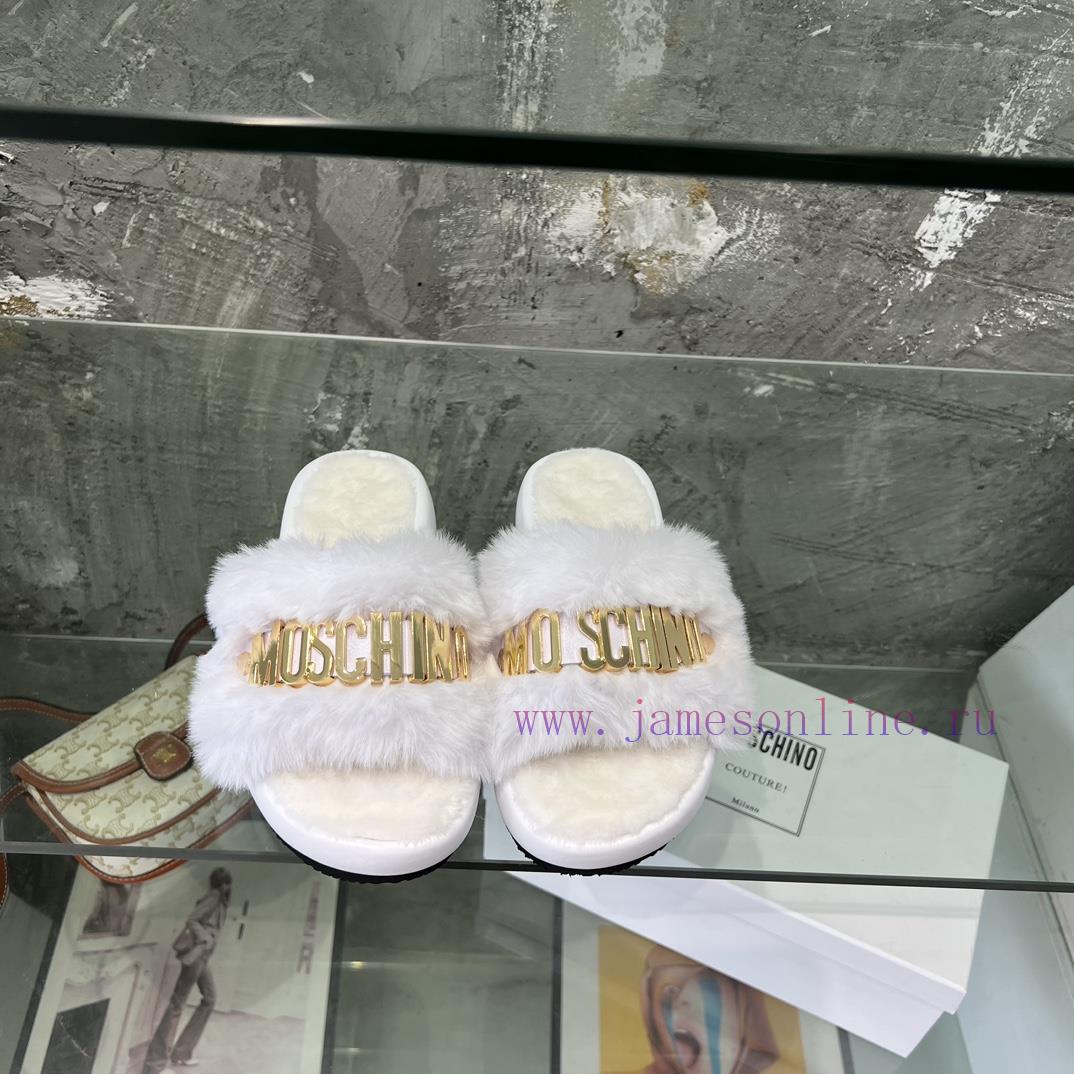 Moschino Mao Mao Slippers ️️ High end Lazy Slippers Released Across the Internet 🧐 Elegant 4714ifvw - Image 2