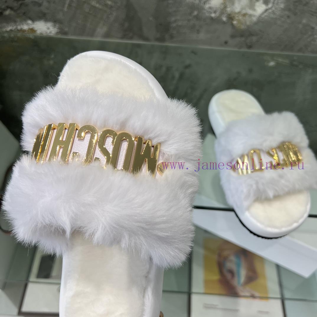 Moschino Mao Mao Slippers ️️ High end Lazy Slippers Released Across the Internet 🧐 Elegant 4714ifvw - Image 5