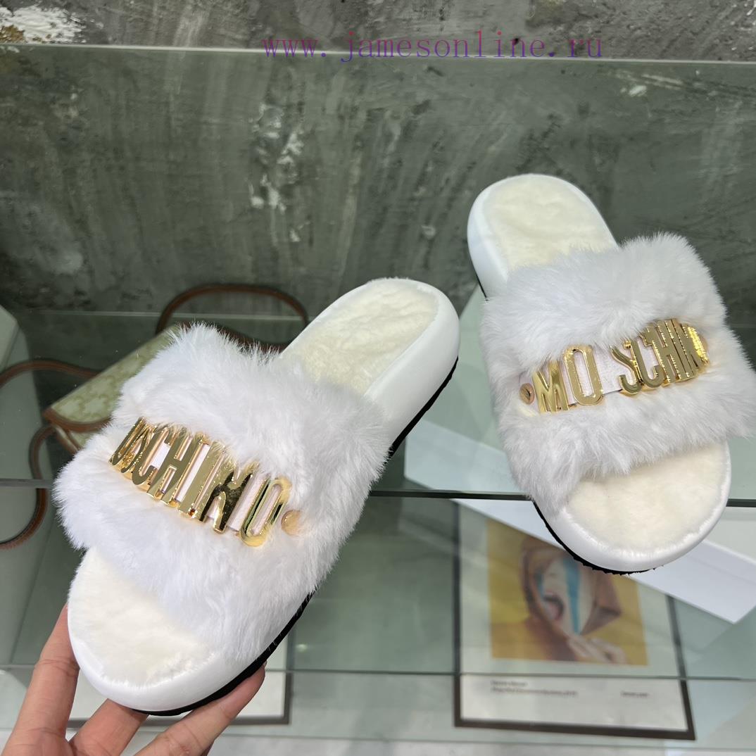 Moschino Mao Mao Slippers ️️ High end Lazy Slippers Released Across the Internet 🧐 Elegant 4714ifvw - Image 7