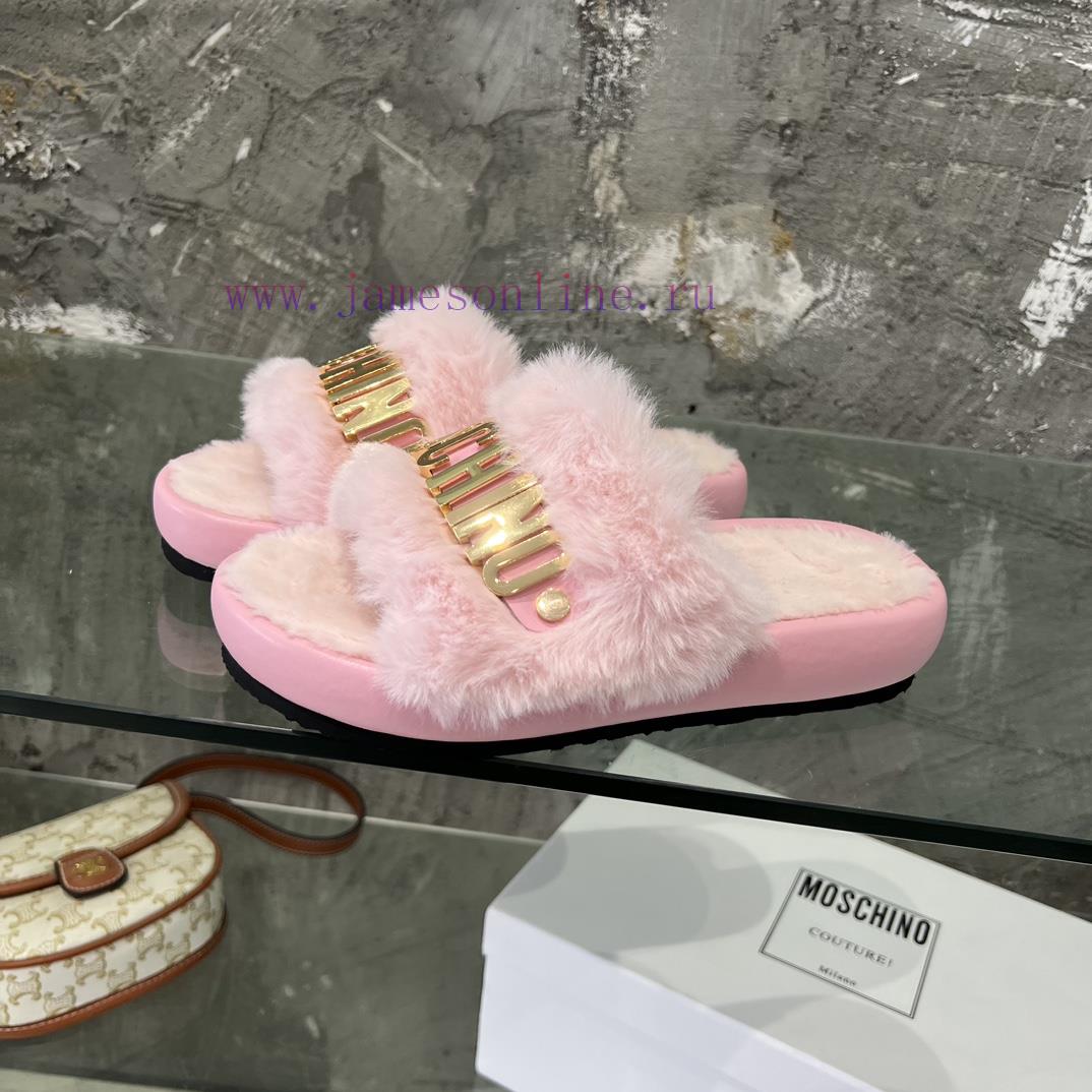 Moschino Mao Mao Slippers ️️ High end Lazy Slippers Released Across the Internet 🧐 Elegant e42uylp4 - Image 3