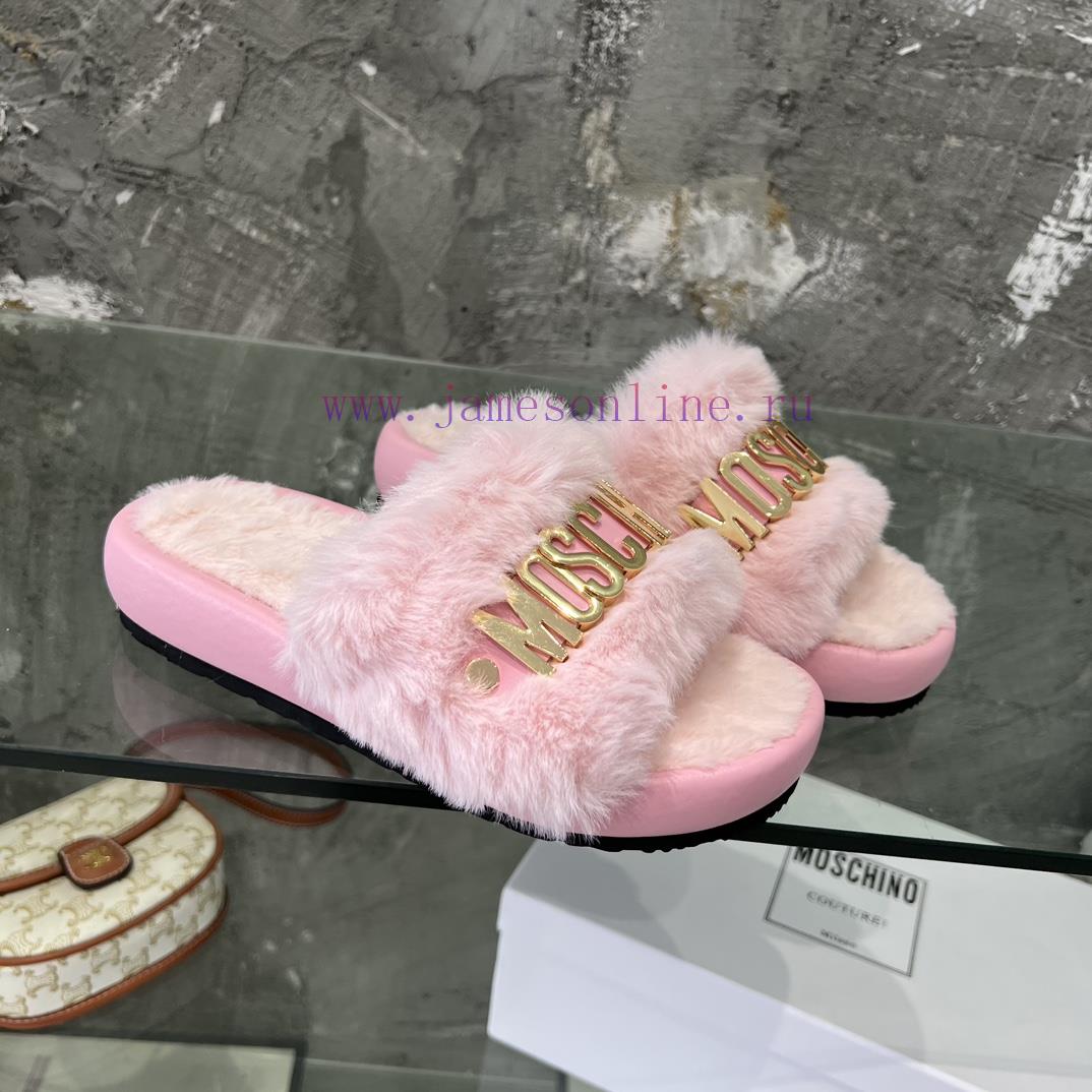 Moschino Mao Mao Slippers ️️ High end Lazy Slippers Released Across the Internet 🧐 Elegant e42uylp4 - Image 4