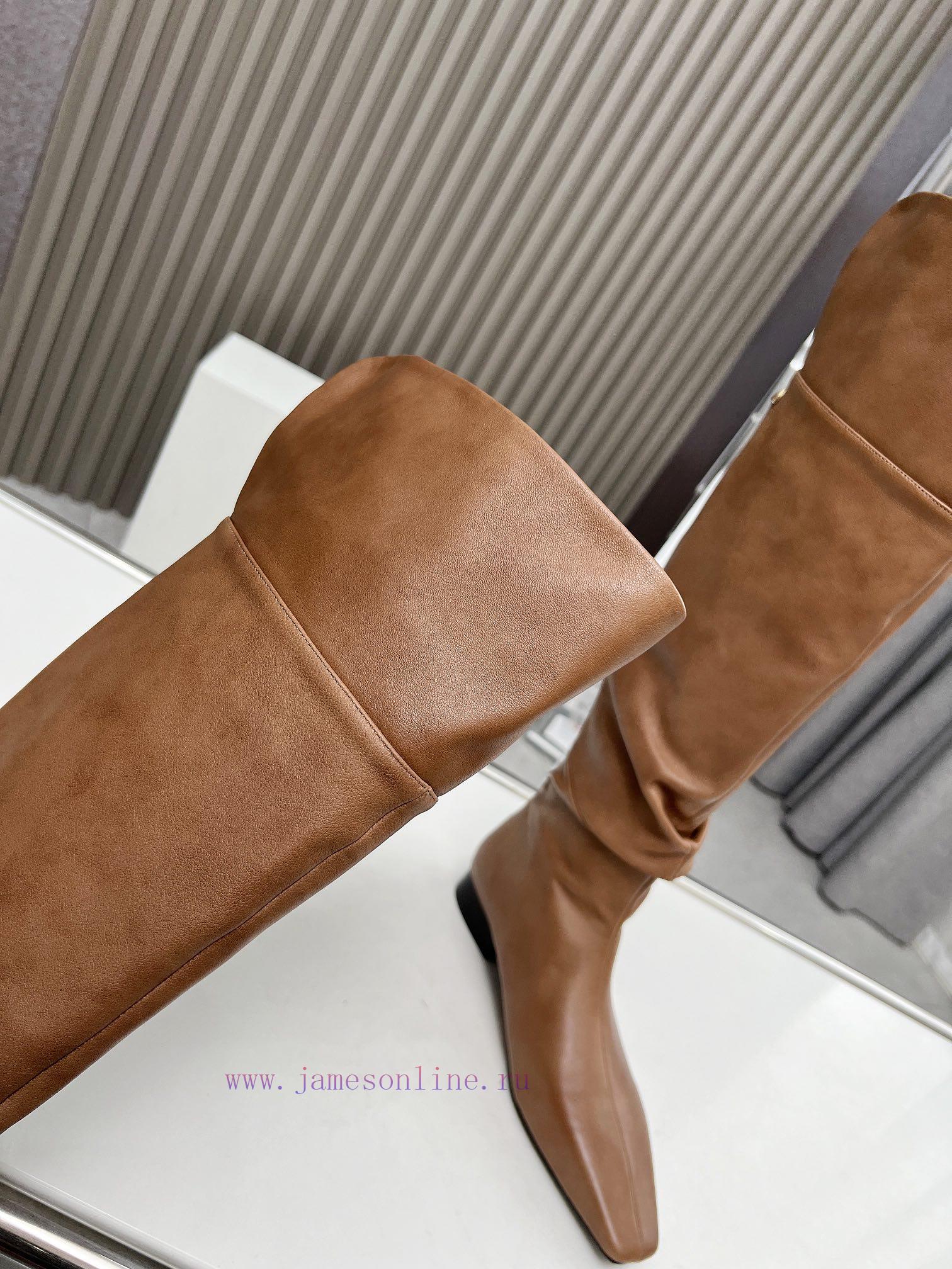 Top tier high-quality versionThe row minimalist ceiling Chelsea boots retro small pleated hi5qv6ke8d - Image 6